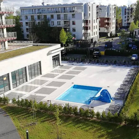 Polanki Park Fala - W Cenie Kryty Basen, Sauna, Jacuzzi, Silownia, Miejsce Postojowe Колобжег