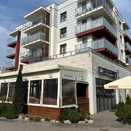 公寓 Polanki Park Fala -kryty Basen, Sauna, Jacuzzi, Silownia I Miejsce Postojowe W Cenie