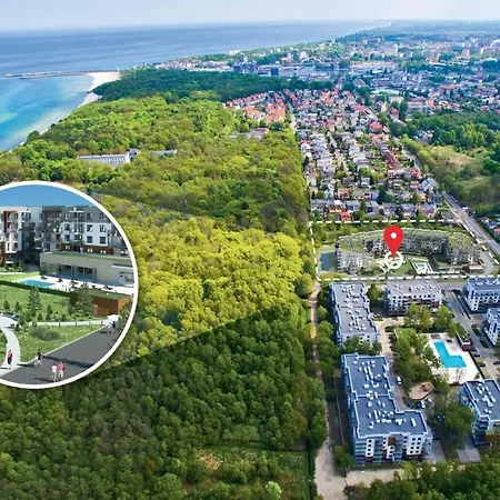 Polanki Park Fala - W Cenie Kryty Basen, Sauna, Jacuzzi, Silownia, Miejsce Postojowe Апартаменти