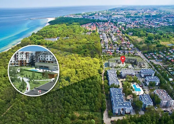 Polanki Park Fala - W Cenie Kryty Basen, Sauna, Jacuzzi, Siłownia, Miejsce Postojowe Apartament