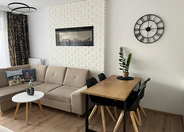 Polanki Park Fala - W Cenie Kryty Basen, Sauna, Jacuzzi, Siłownia, Miejsce Postojowe Apartament
